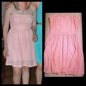 Pretty strapless dress